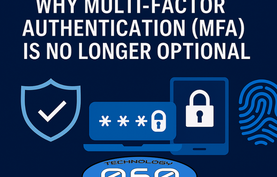 “Multi‑factor authentication icons with password lock, shield, phone, and fingerprint illustrating account protection.”