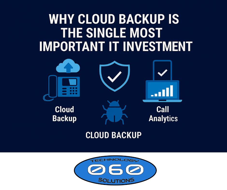“Cloud backup graphic with security shield and data protection icons for business IT security and backup solutions.”