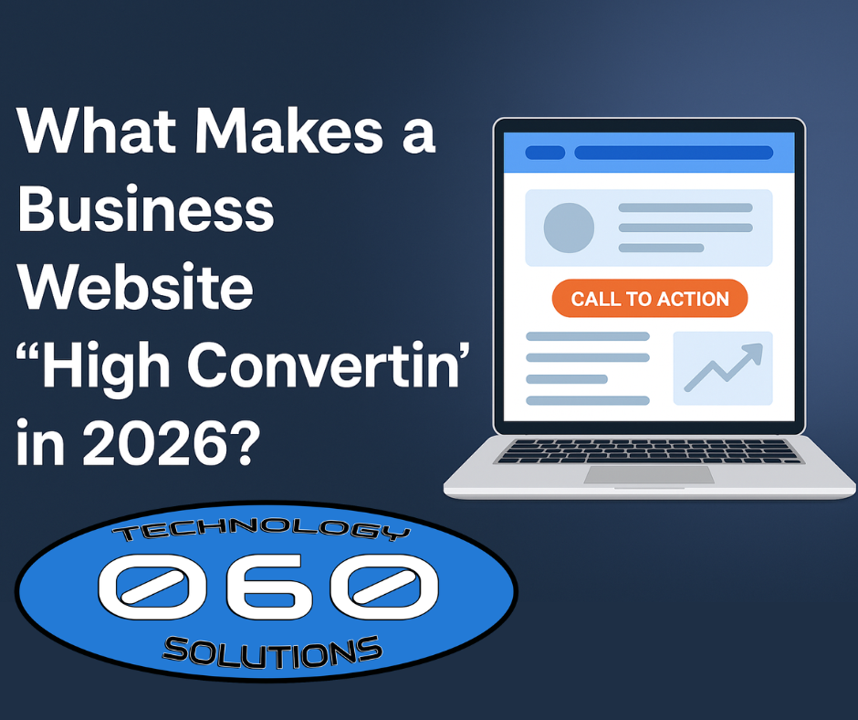High converting business website design with call to action in 2026